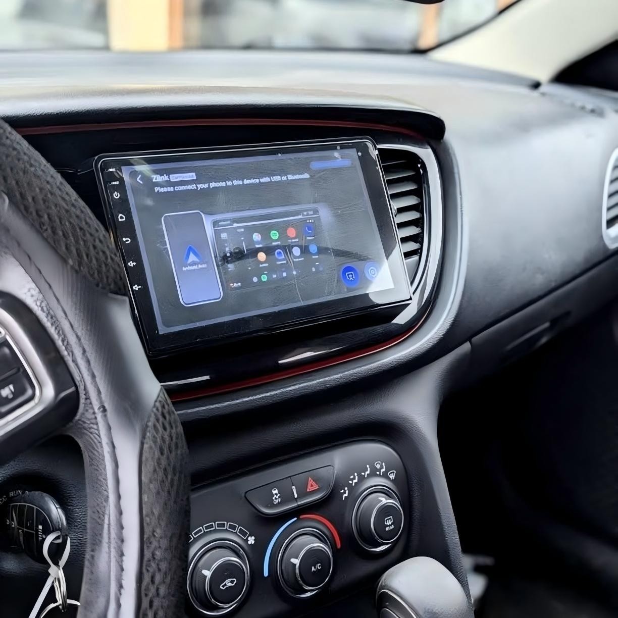 For 2013-2016 Dodge Dart Stereo Radio Android 14 CarPlay GPS DSP Touch Screen