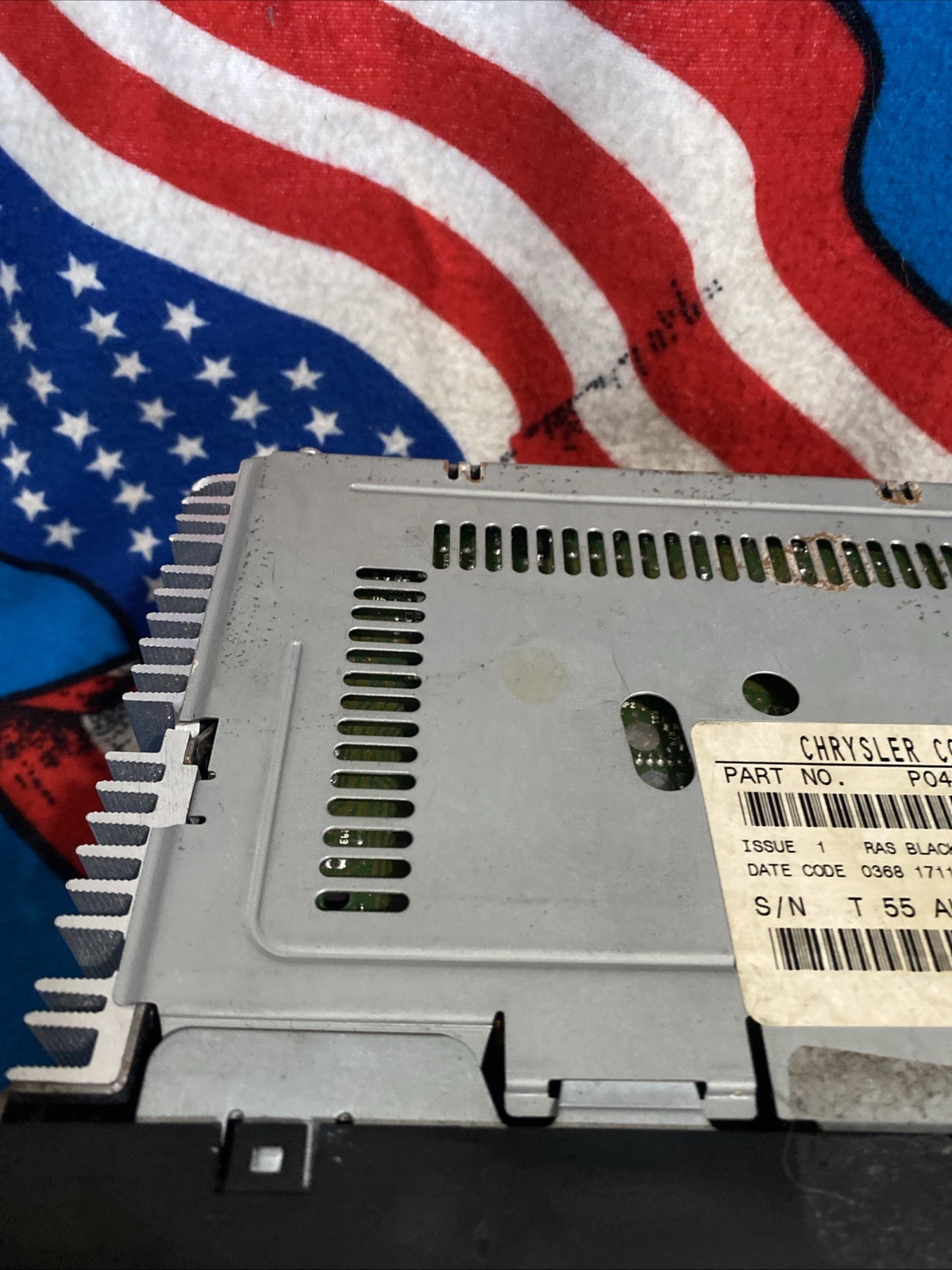 Dodge Chrysler Corporation Radio AM/FM Dolby Cassette P04858556AC Untested 2