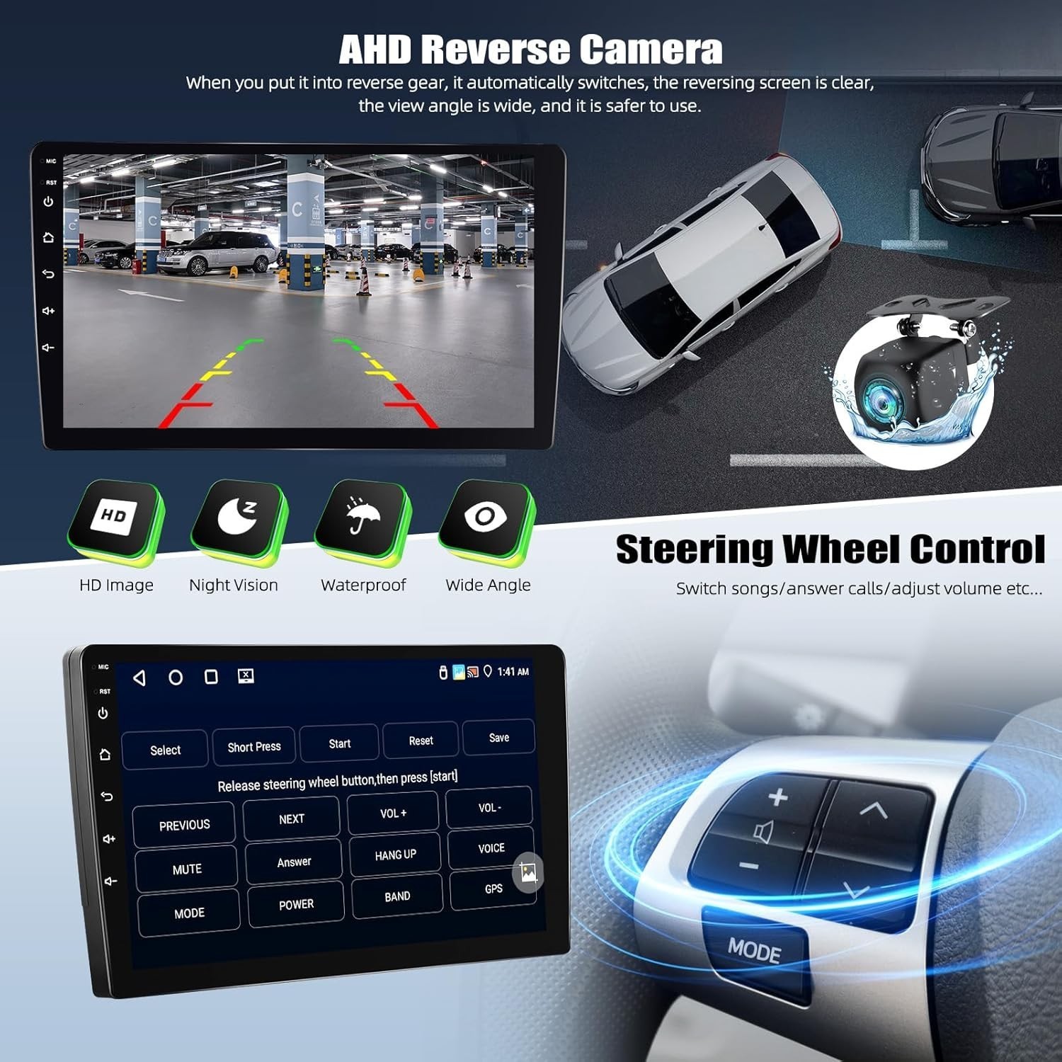 For Mazda 2 2011-2014 9 Inch Touch Screen Car Radio 4+64GB WiFi GPS Head Unit