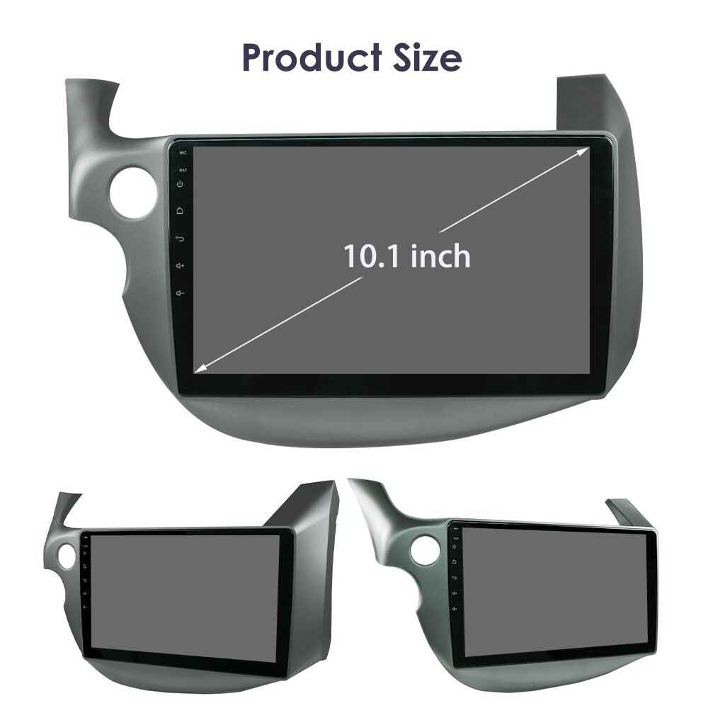For Honda JAZZ FIT 2007-2014 10.1″ Android 14 Car Stereo Radio WIFI GPS SWC 32GB