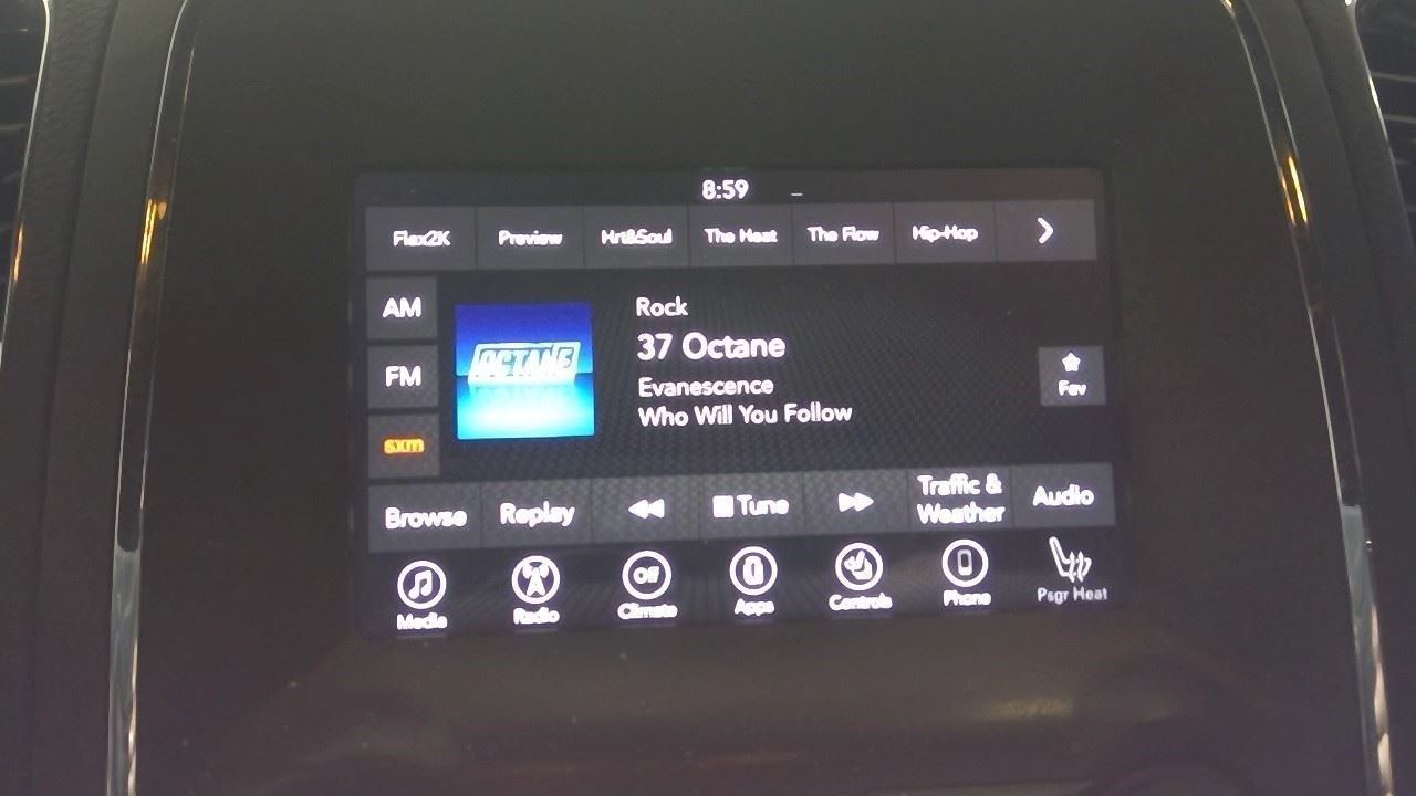 Audio Equipment Radio Display And Receiver 7.00″ Screen Fits 18 DURANGO 12870714