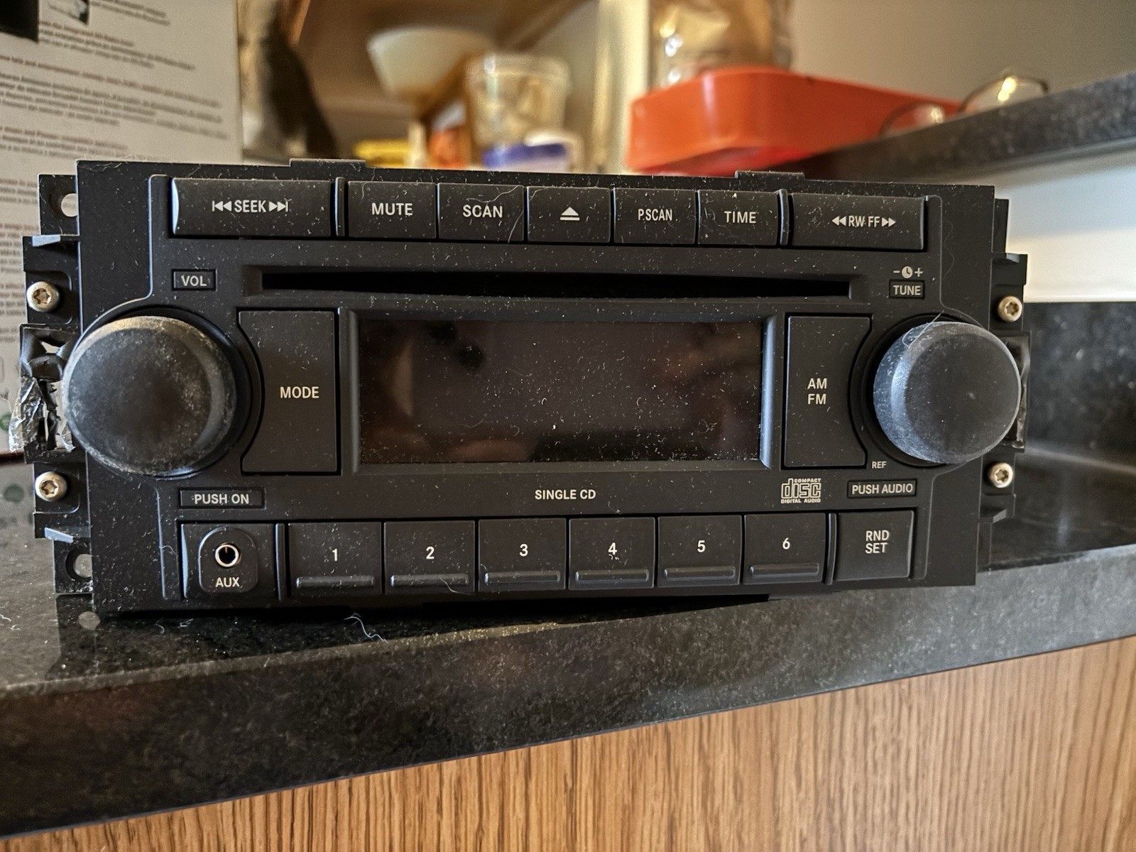 Chrysler, Dodge, Jeep Radio CD Player Part Number P05064173AK OEM