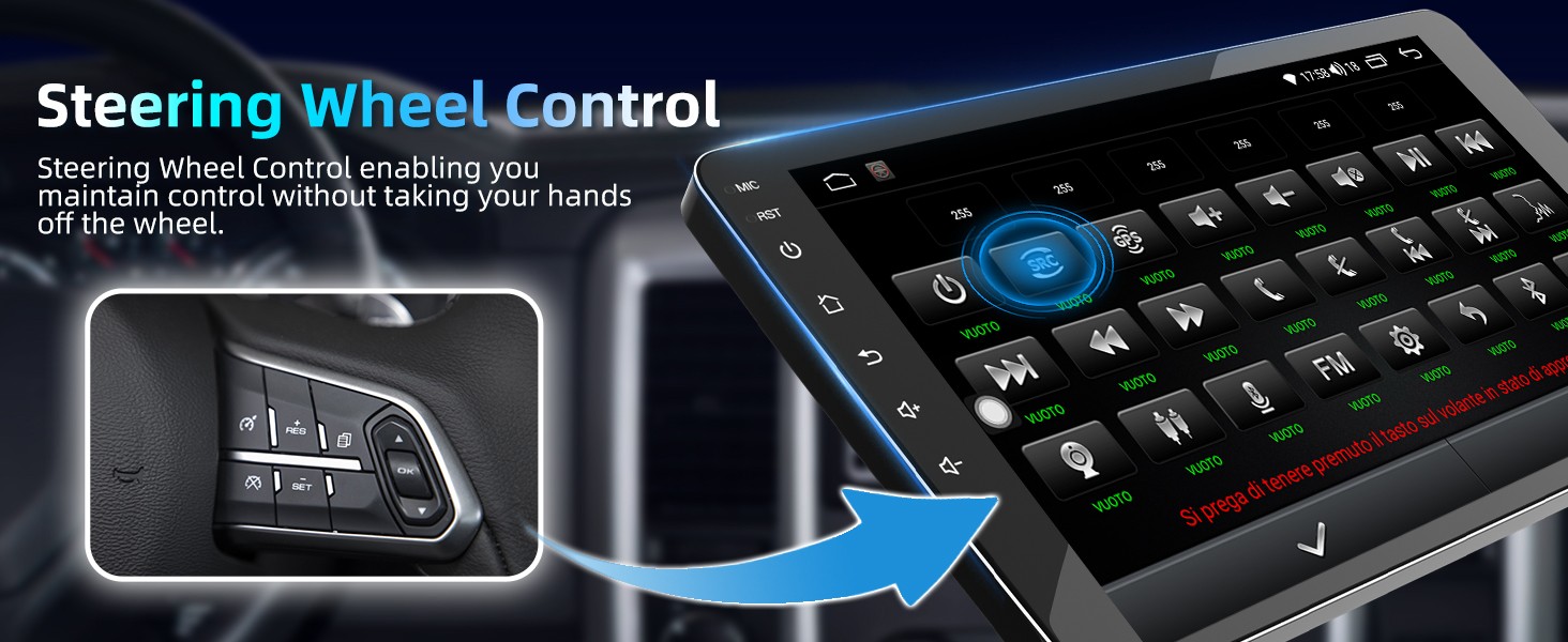Car Stereo for Chevy Camaro 2010–2015 Wireless CarPlay & Android Auto AM/FM/RDS