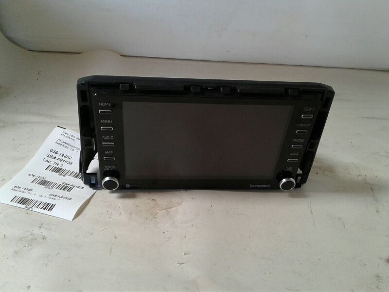 COROLLA 2021 Audio Equipment Radio 104141