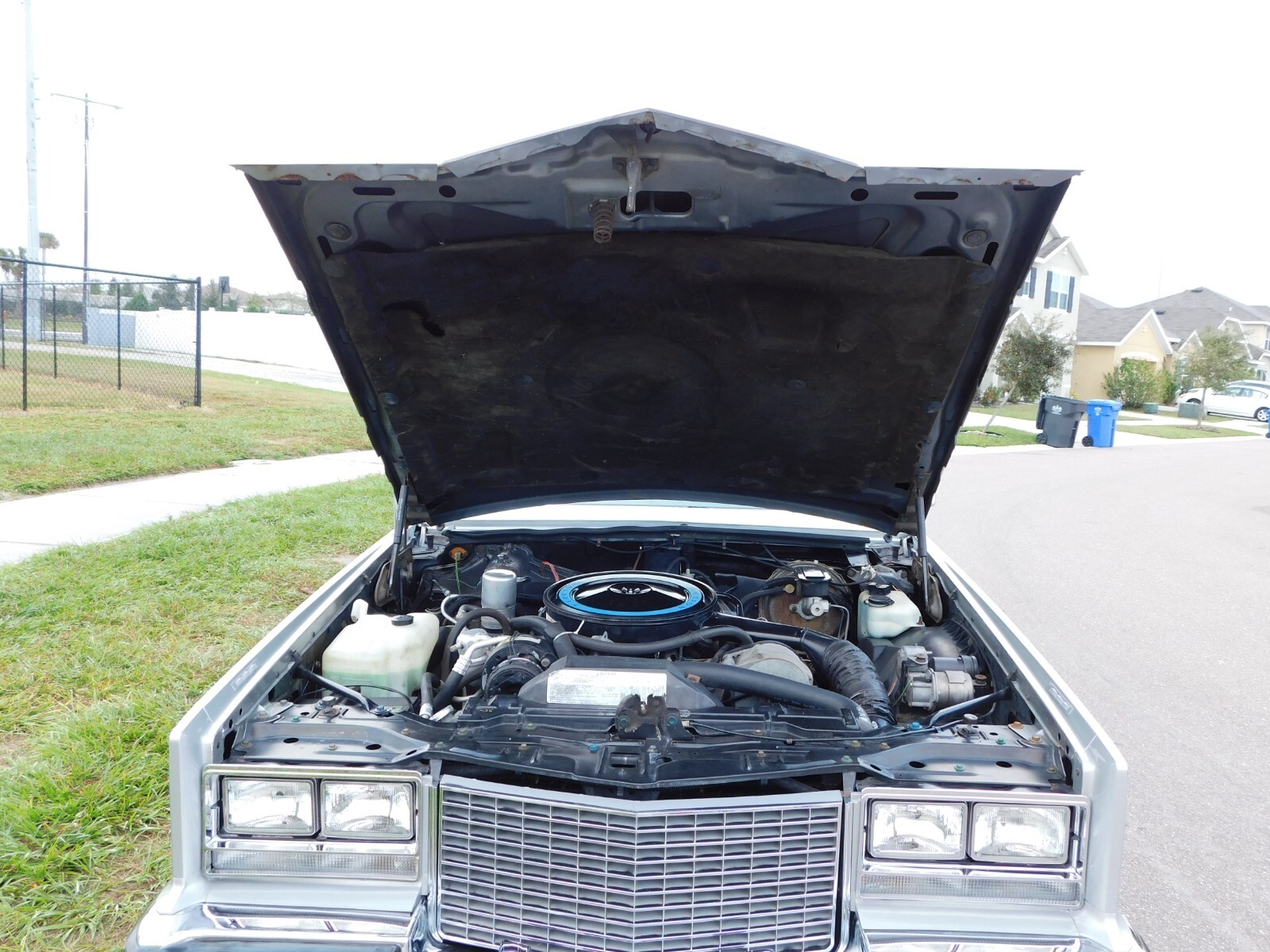 GM 1979 Cadillac Eldorado in Norfolk Grey with Silver leather interior 350 V-8.