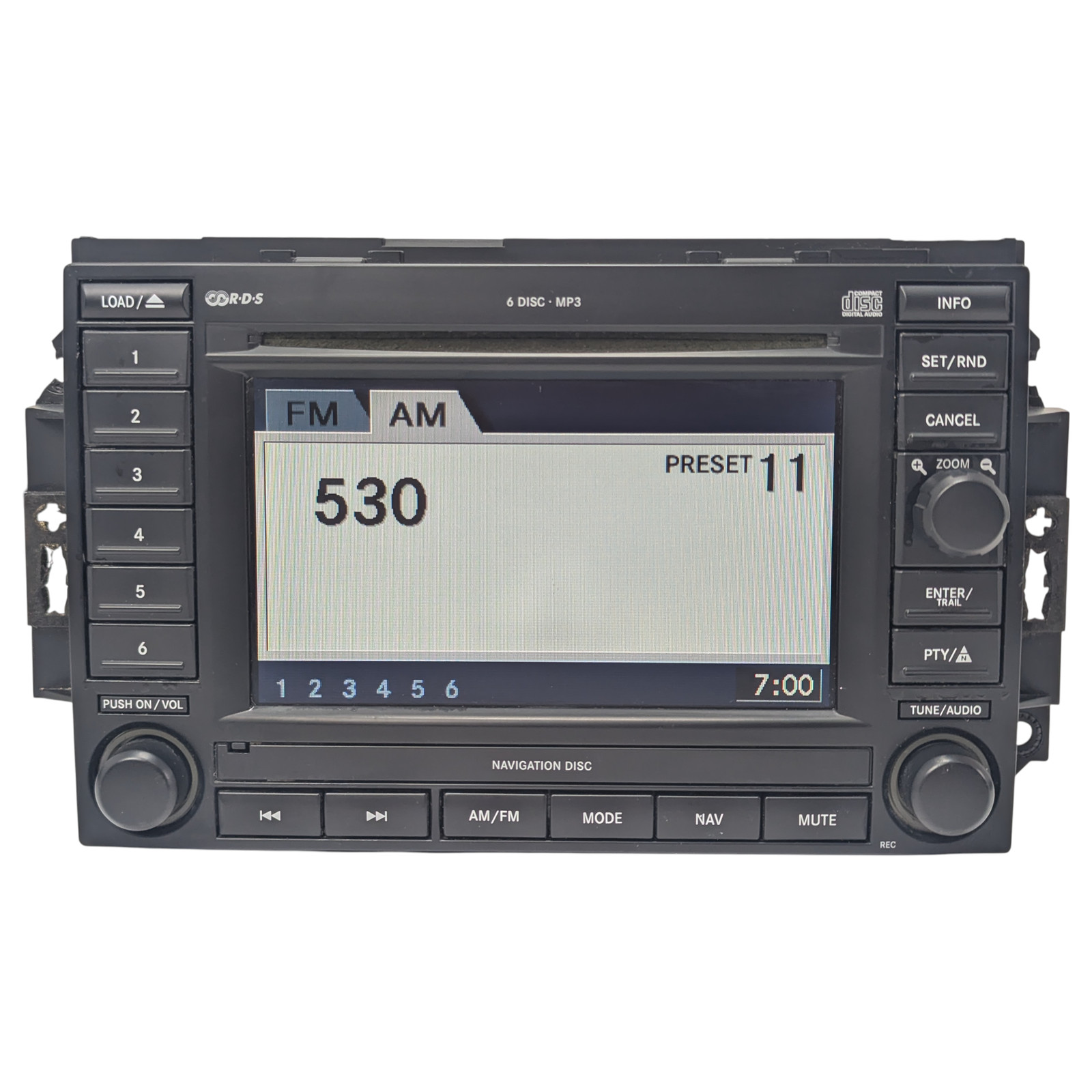 05-09 Chrysler 300 Dodge Ram Charger Dakota Jeep Radio CD Player GPS Navigation