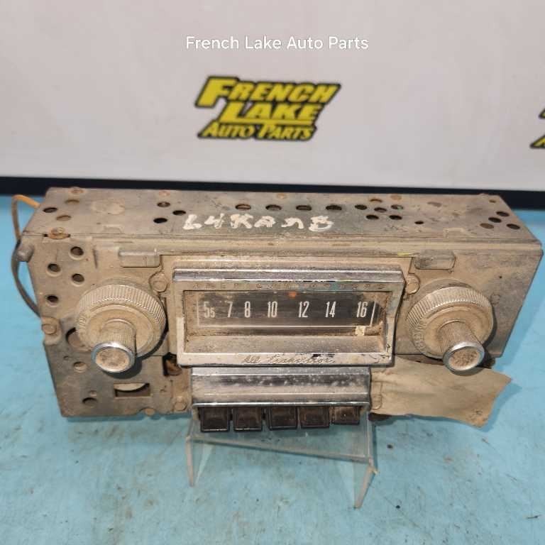 UNTESTED AM Radio “6SMR” Fits 1966 RAMBLER CLASSIC 1240163