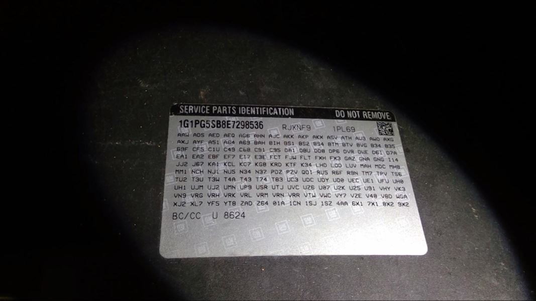 Audio Equipment Radio Receiver With Mylink UP9 Opt Ufu Fits 14 CRUZE 631709