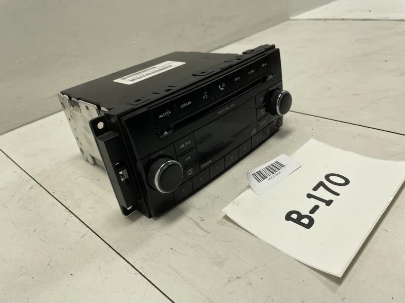 2009 DODGE CHARGER STX AM FM RADIO RECEIVER CD PLAYER SINGLE DISC OEM+ (ID RES)