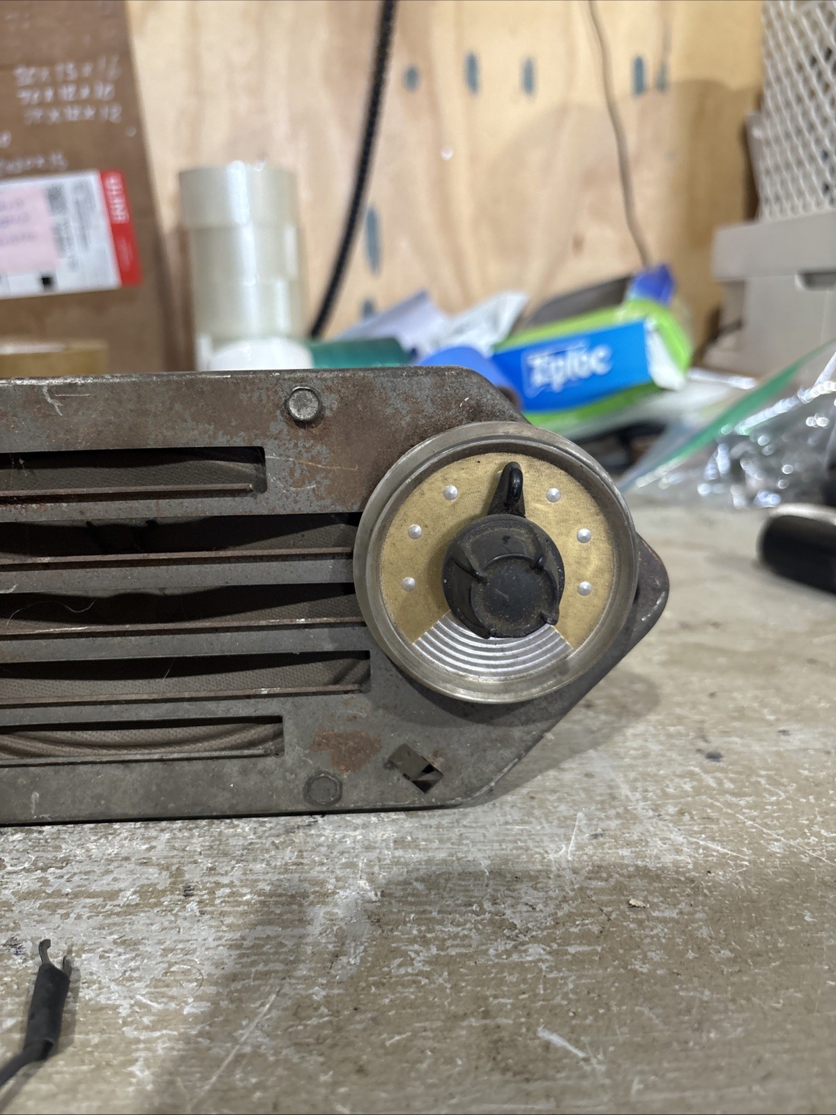 1956 Nash Rambler Vintage Motorola 6MR 12v AM Car Radio Not Working For Parts