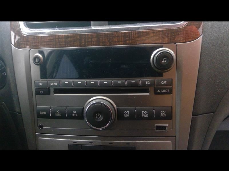 Audio Equipment Radio AM-FM-stereo-CD-MP3-USB Opt Uui Fits 09-12 MALIBU 76631