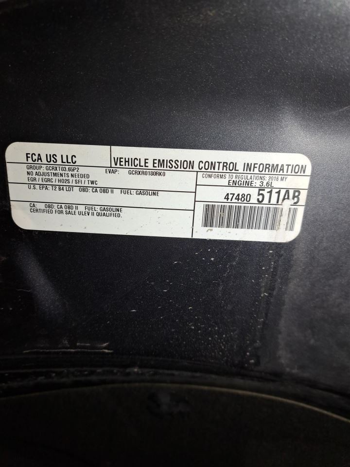 2016 Durango Cd Player Sku#4385482