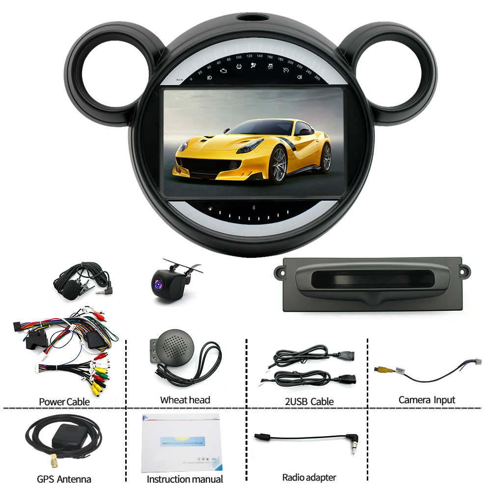For Mini Cooper Countryman Paceman 2008-2014 Android 13 Car Radio GPS Head Units