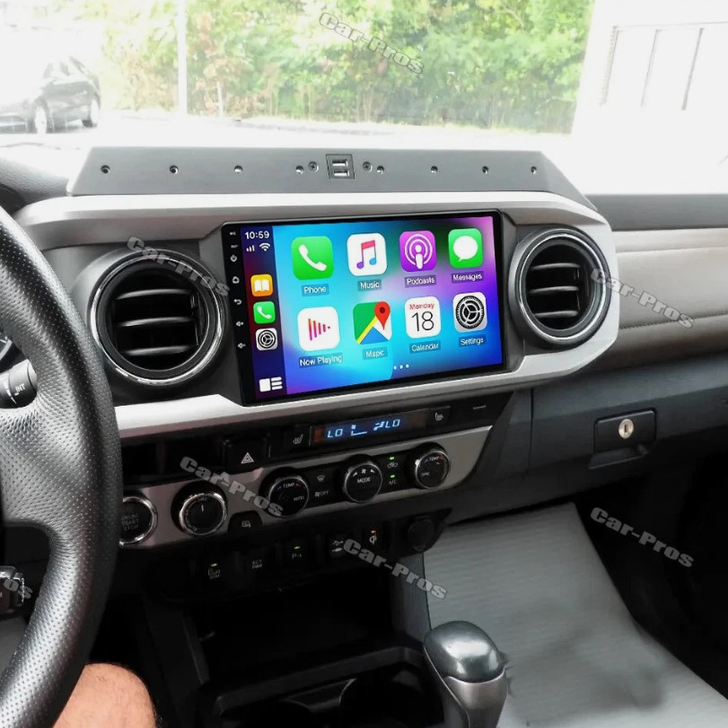 10” 4+64GB For Toyota Tacoma 2016-2021 WIFI Carplay Car Radio Stereo GPS Navi