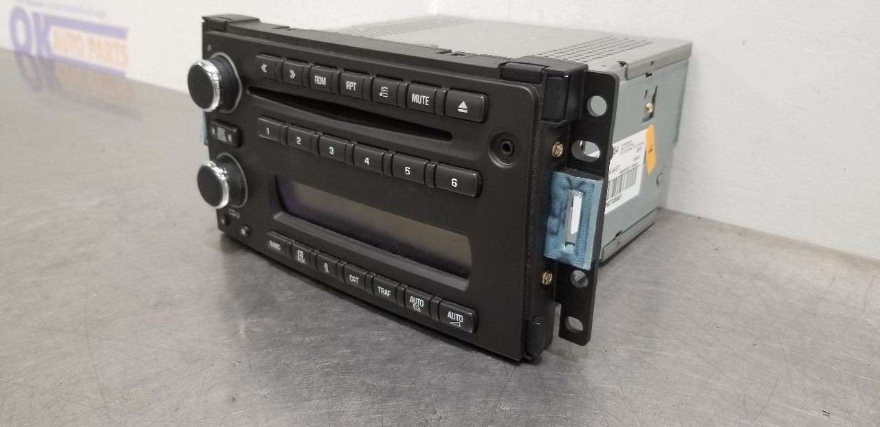 08 CHEVY CORVETTE C6 RADIO AUDIO RECEIVER HEAD UNIT 15866354