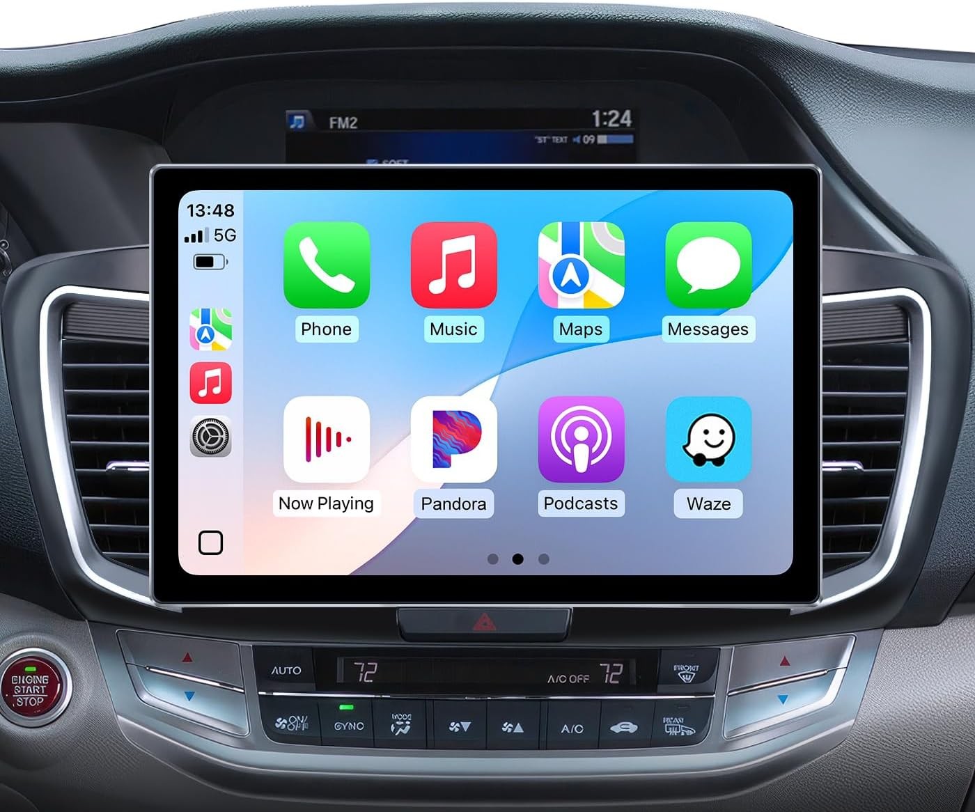 Car Radio Stereo Honda Accord 2013-2017 CarPlay Android Auto 11.5″ Backup Camera