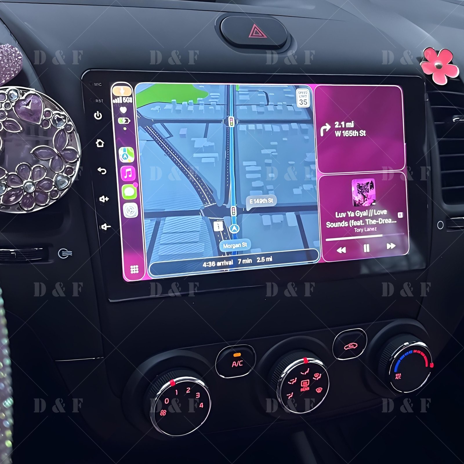 9in 4G+64G Car Stereo CarPlay GPS for 2013-2018 Kia K3 w/WiFi AHD FM/RDS SWC