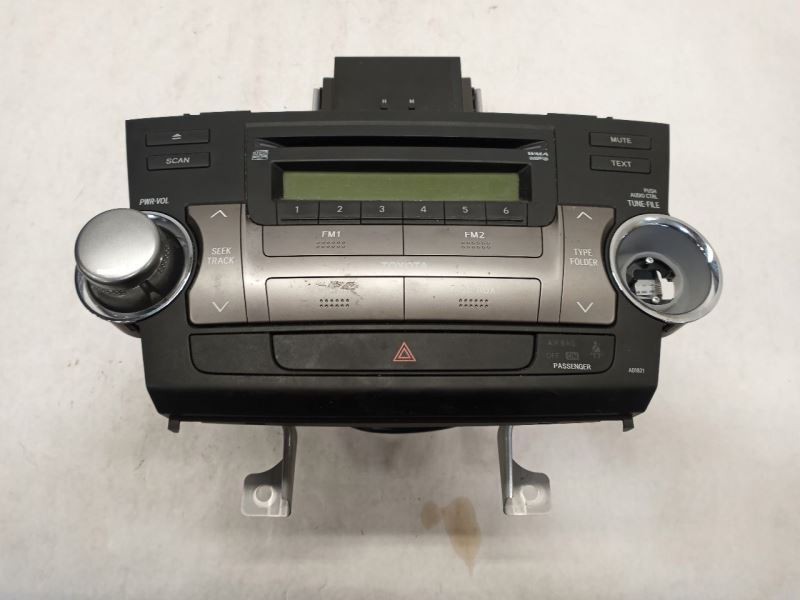 Audio Equipment Radio Display And Receiver VIN A Fits 11-13 HIGHLANDER 3597011