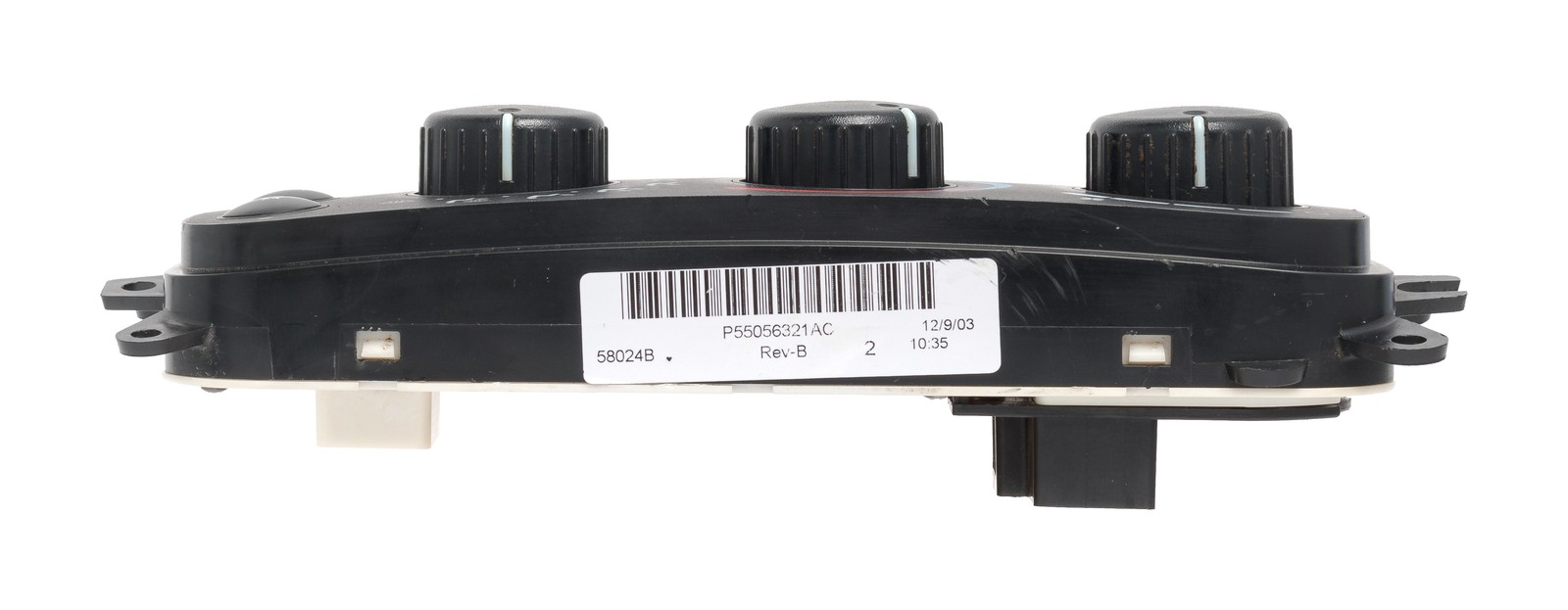 2003-2005 Dodge Dakota Single Climate Temperature Control Panel Part P55056321AC