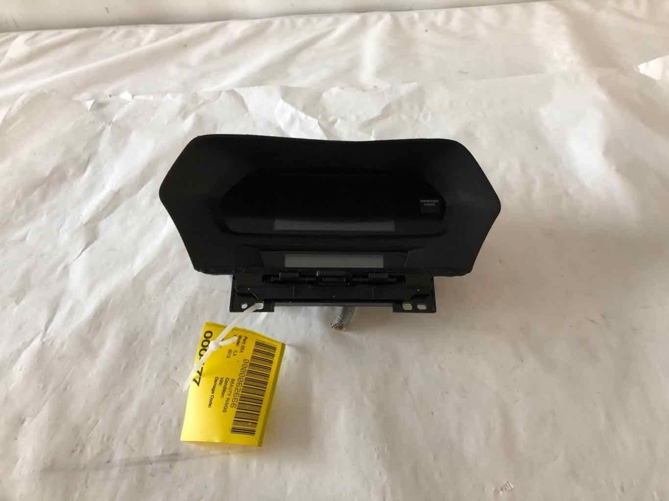 2013 – 2015 ACURA ILX Front Upper Dashboard Display Screen OEM P/N 39710-TX6-A01