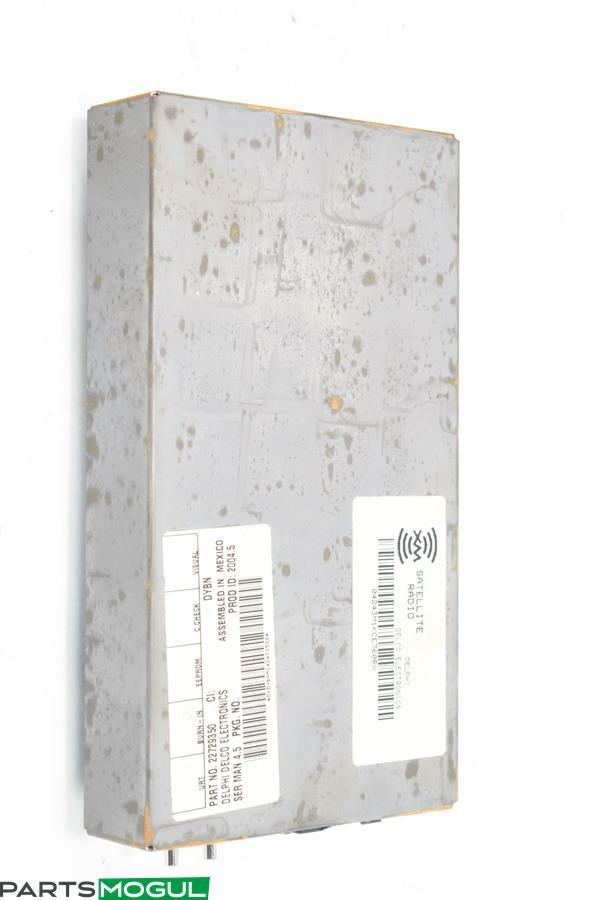 05 – 08 Cadillac XLR XM Satellite Radio Receiver Module Used OEM 22729350