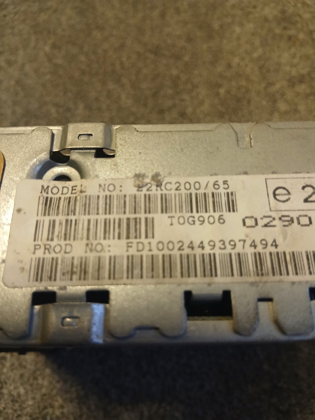 Peugeot 106 S2 Radio Cassette Standard Factory Head Unit Phillips 22RC200 GTi XS