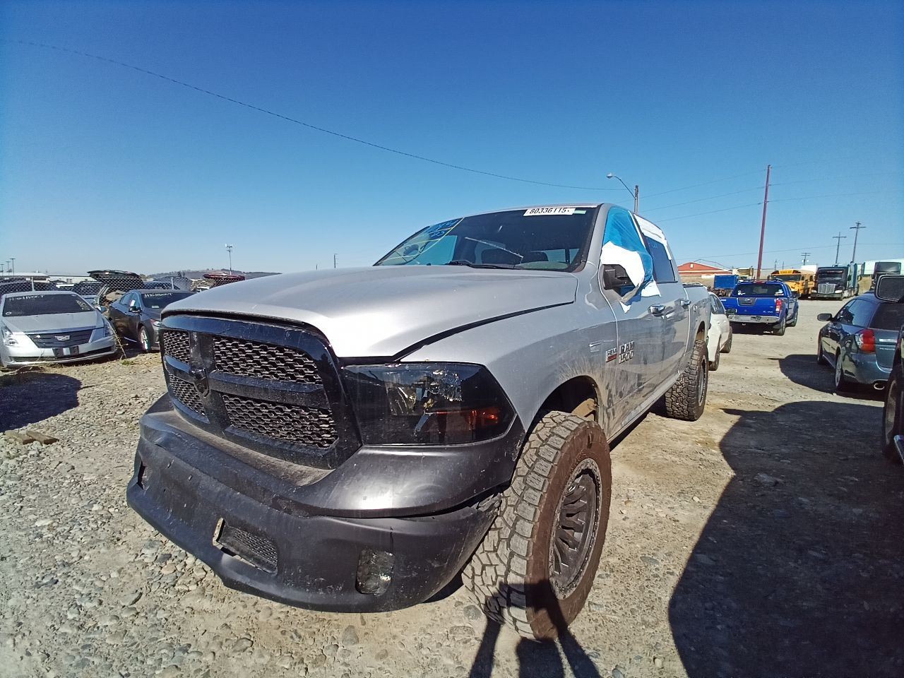 68270663AF AM FM NAV Radio Display And Receiver from 2017 RAM 1500 12410717