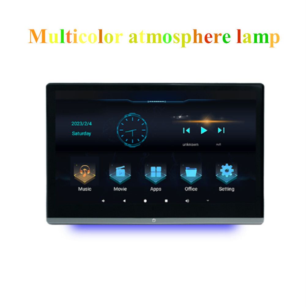 2PCS Android 11 Car Rear Headrest Monitor Player 13.3in Touch Screen 4+64G WIFI