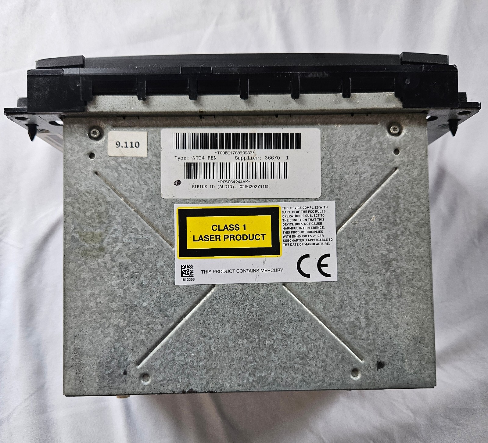 OEM Chrysler Jeep Dodge Radio AM/FM, DVD PLAYER
