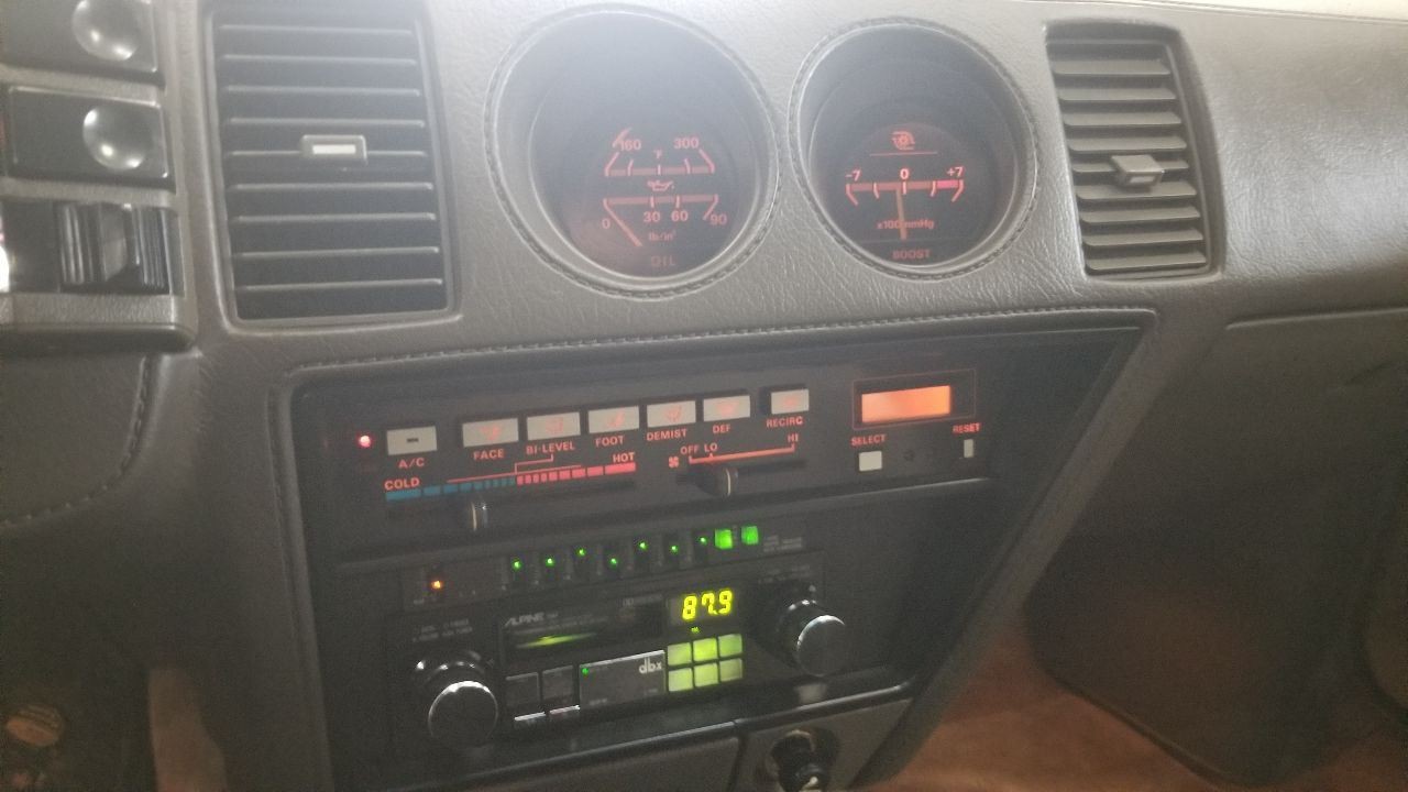 1985 NISSAN 300ZX ALPINE RADIO AUDIO RECEIVER HEAD UNIT A269ZUA018