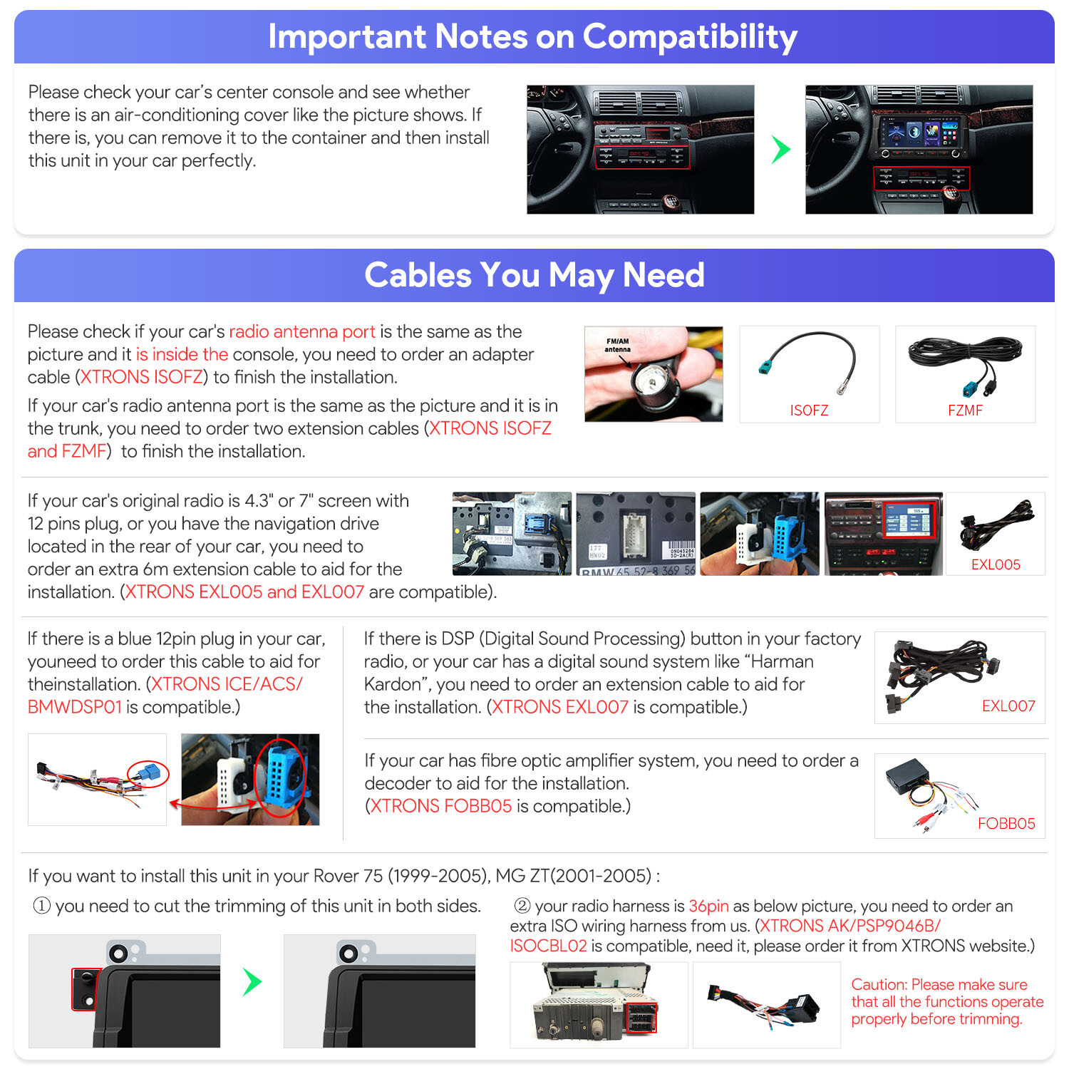 8.8″ QLED Android 14 8-Core 8+256GB Car Stereo Radio GPS For BMW E46 DTS Sound