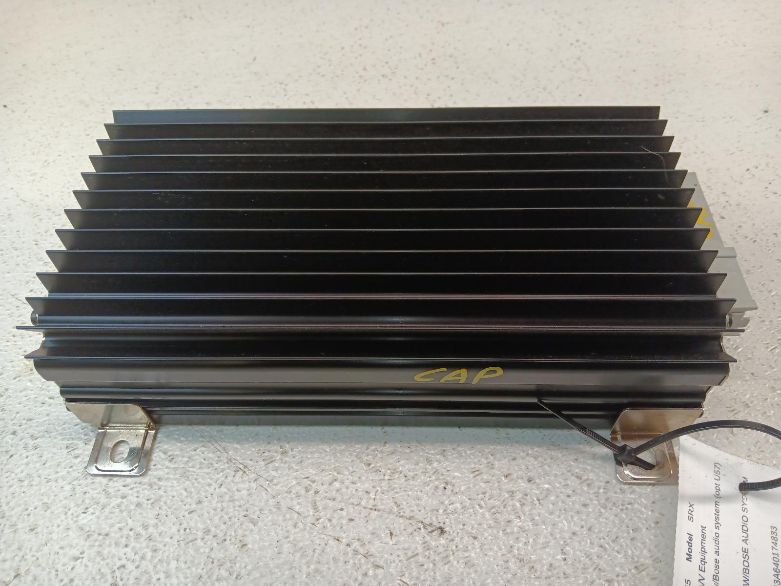 04-06 Cadillac SRX Radio Amplifier Bose Audio Sys Opt U57 *May Need Programming*