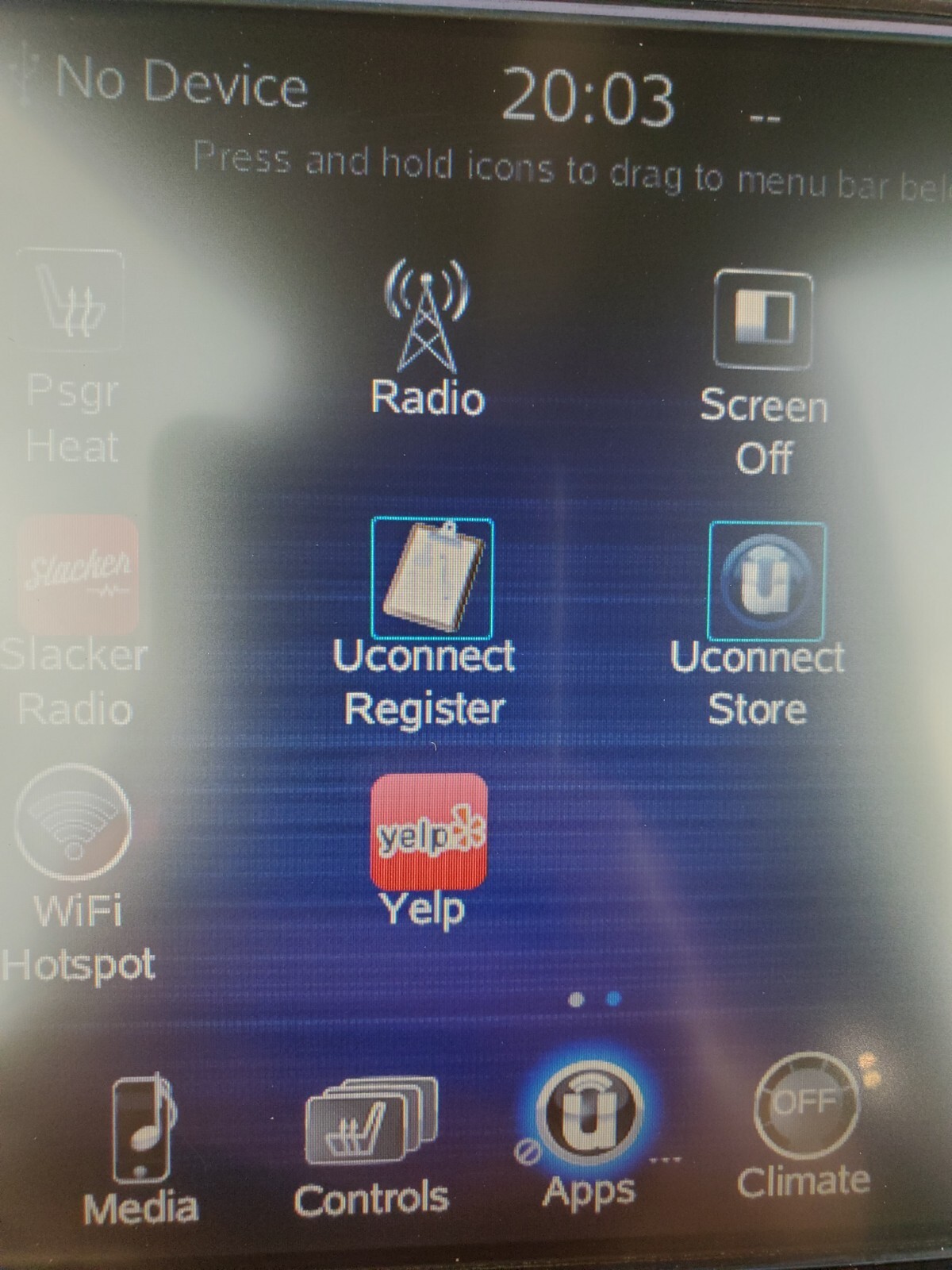 2015 2016 2017 CHRYSLER 200 Touch Screen radio Uconnect 8.4 screen WARRANTY