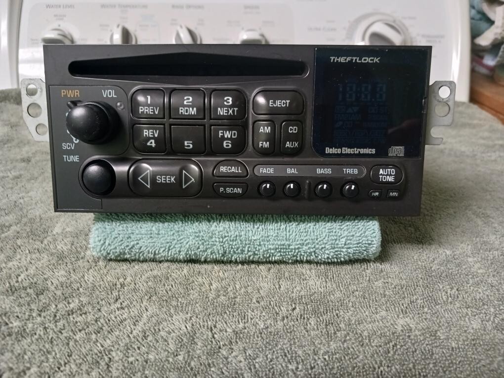 1997 1998 1999 2000 Chevy Lumina/ S10 AM/FM CD OEM Warranty (reconditioned