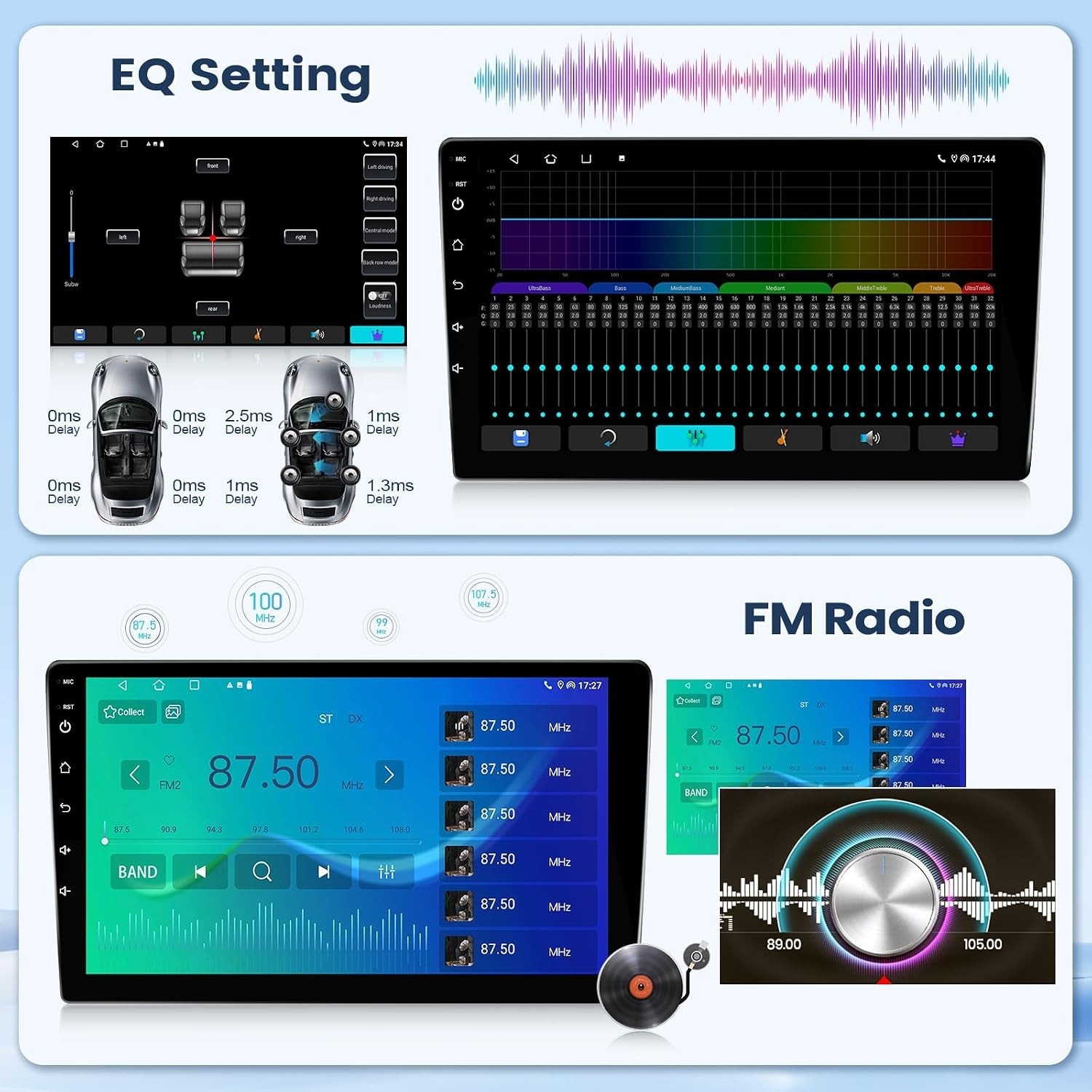 Car Stereo For 2010-2013 Mazda 3 Android Auto 13 9″ Radio CarPlay WiFi GPS BT