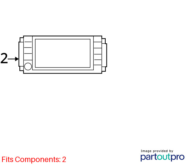 Audio Equipment Radio Receiver Radio With 6.5″ Screen Fits 12-20 CARAVAN