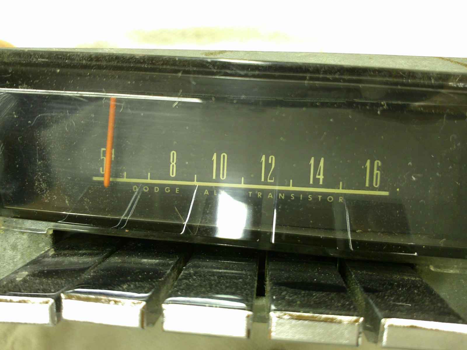 1966-1967 Dodge Charger OEM Mopar 233 Radio Stereo Head Unit AM WITH KNOBS