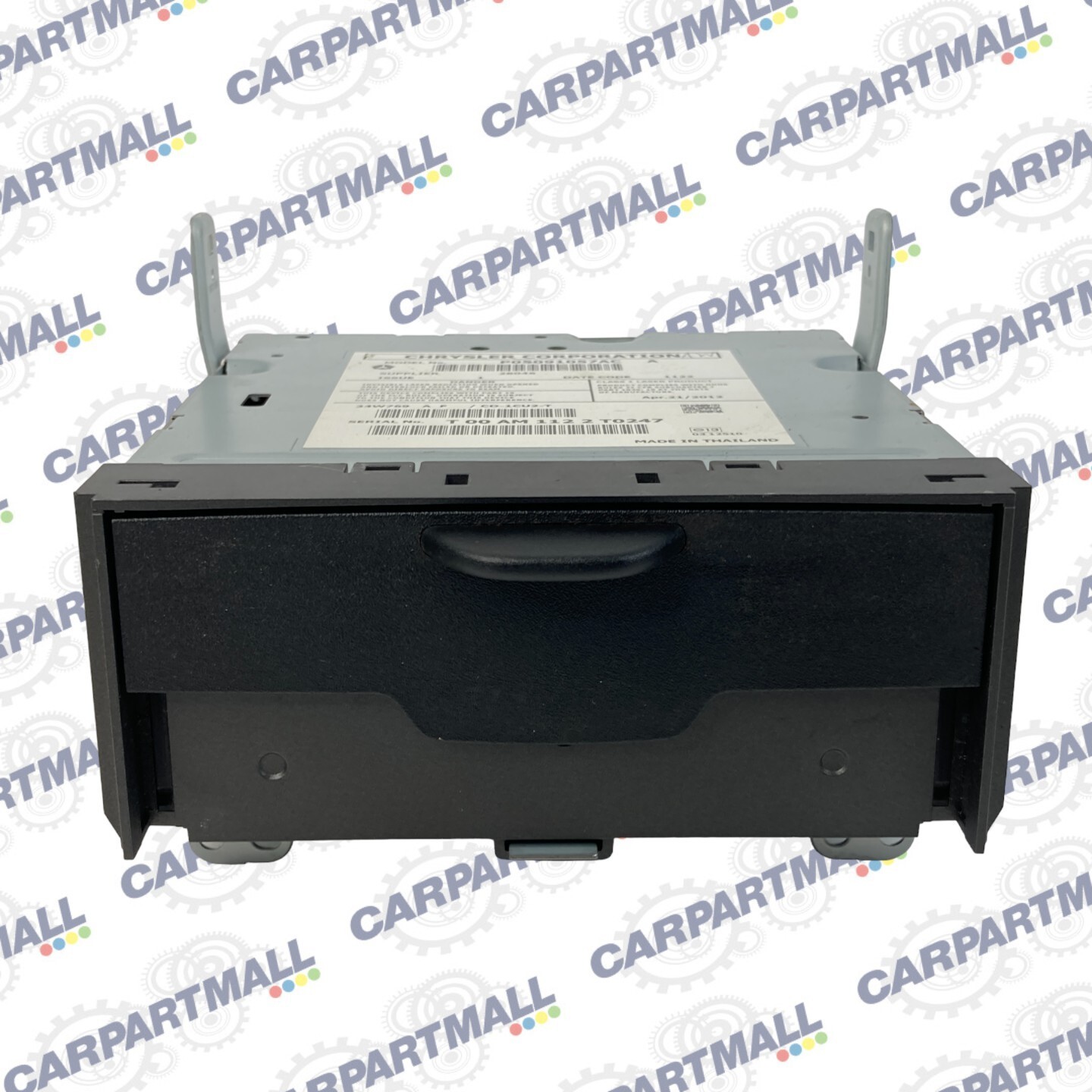 2013 2014 2015 2016 DODGE DART CENTER CONSOLE MOUNTED DVD PLAYER P05091057AC OEM