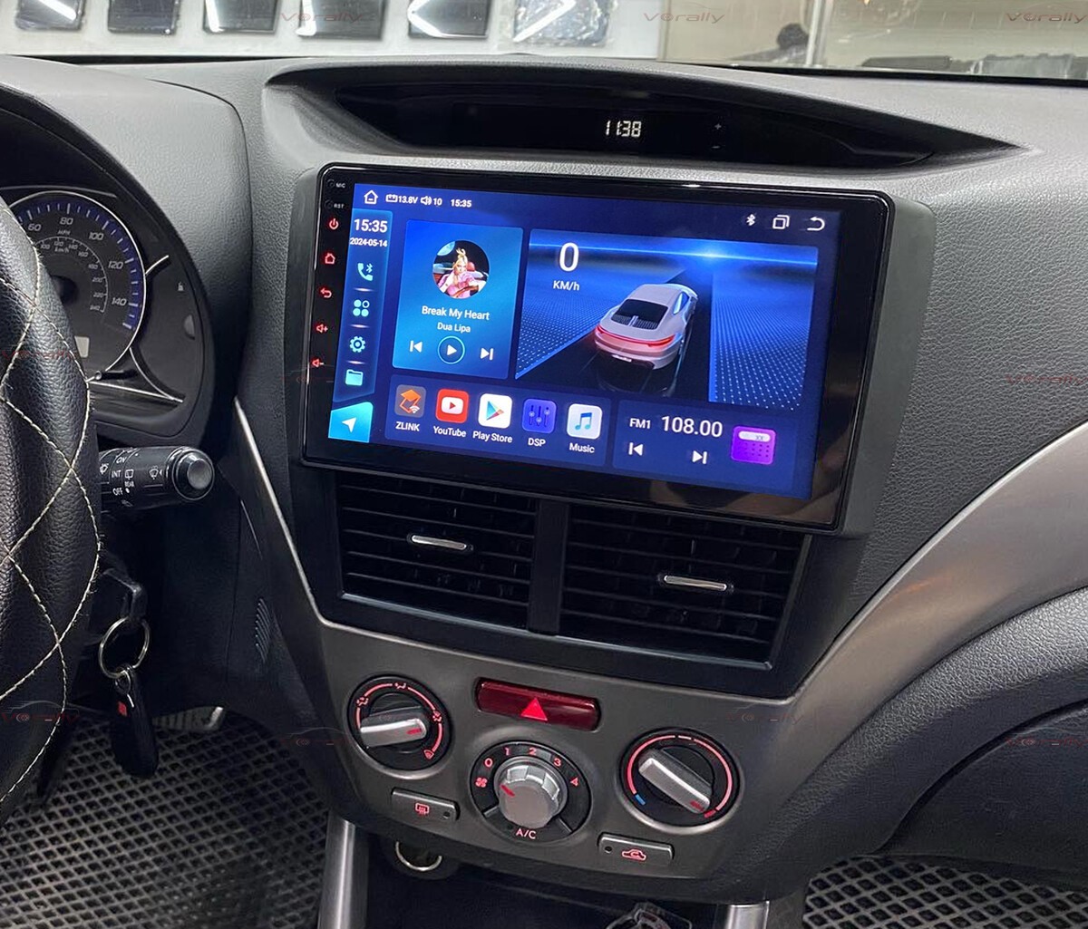Para 2008-2014 Subaru Wrx 9″ CarPlay Android Car Radio GPS Stereo+Camera