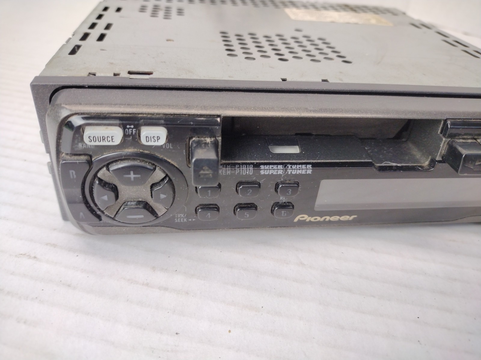 Vintage Pioneer AM / FM Radio Cassette Tape Player 45w x 4 Super Tuner FOR PARTS