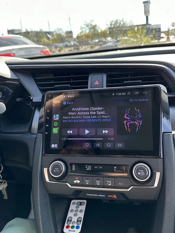 Car Radio Stereo Carplay For 2016-2021 Honda Civic 4+64G 9in CarPlay Car