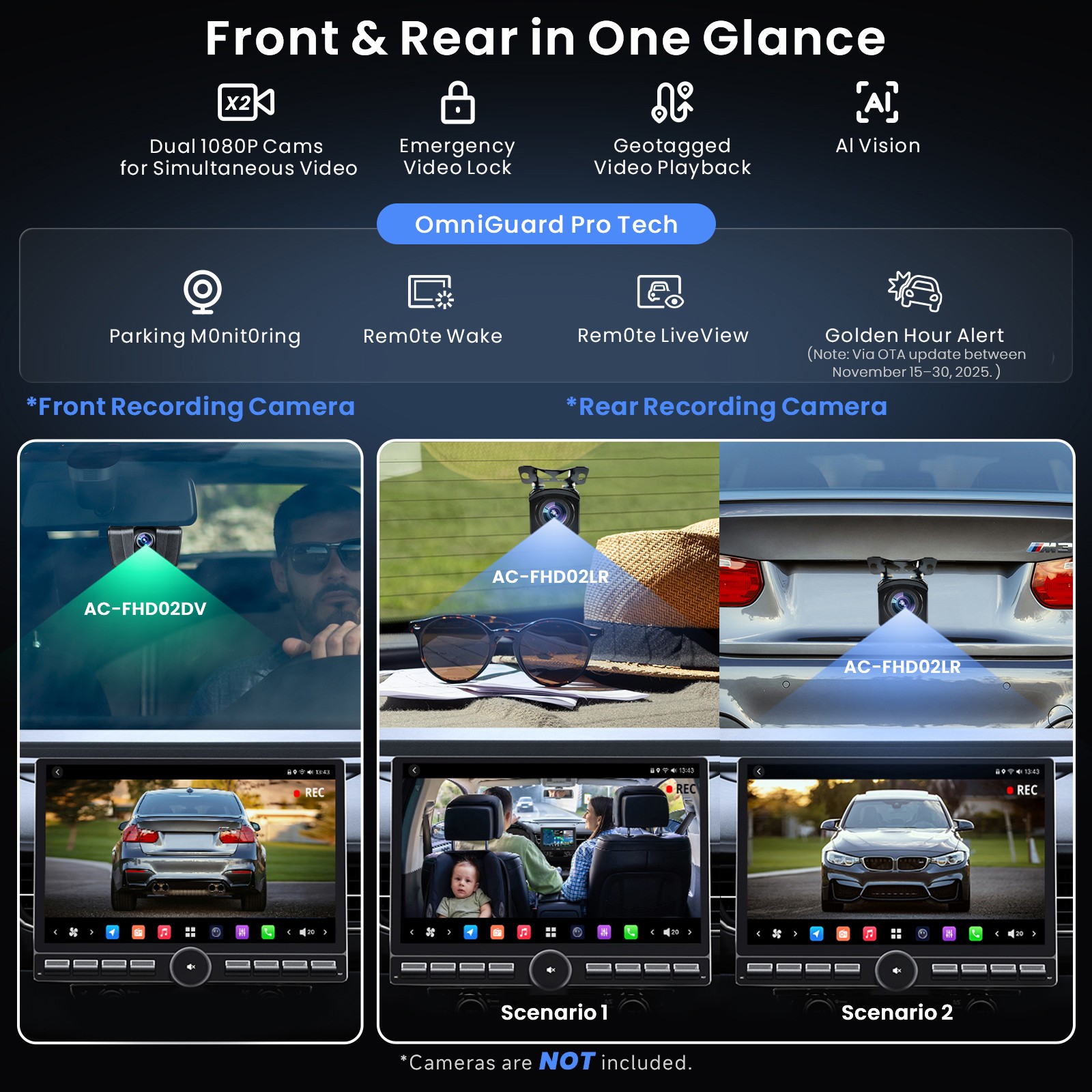 ATOTO 12.9″ Android Single & 2Din Car Stereo Carplay Android Auto 8G+128GB AI