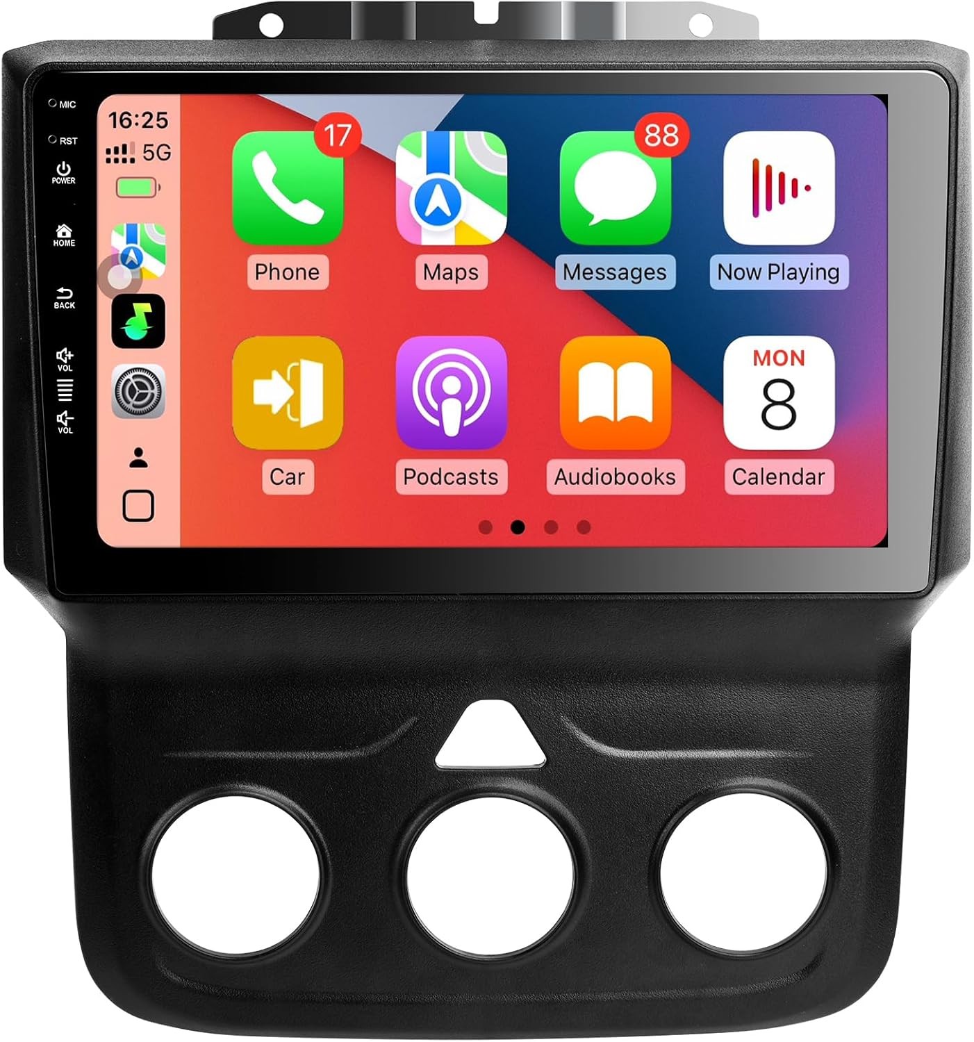 Rojokis 9″ Android 13 Car Stereo for Dodge Ram 1500 2500 3500 2013-2018