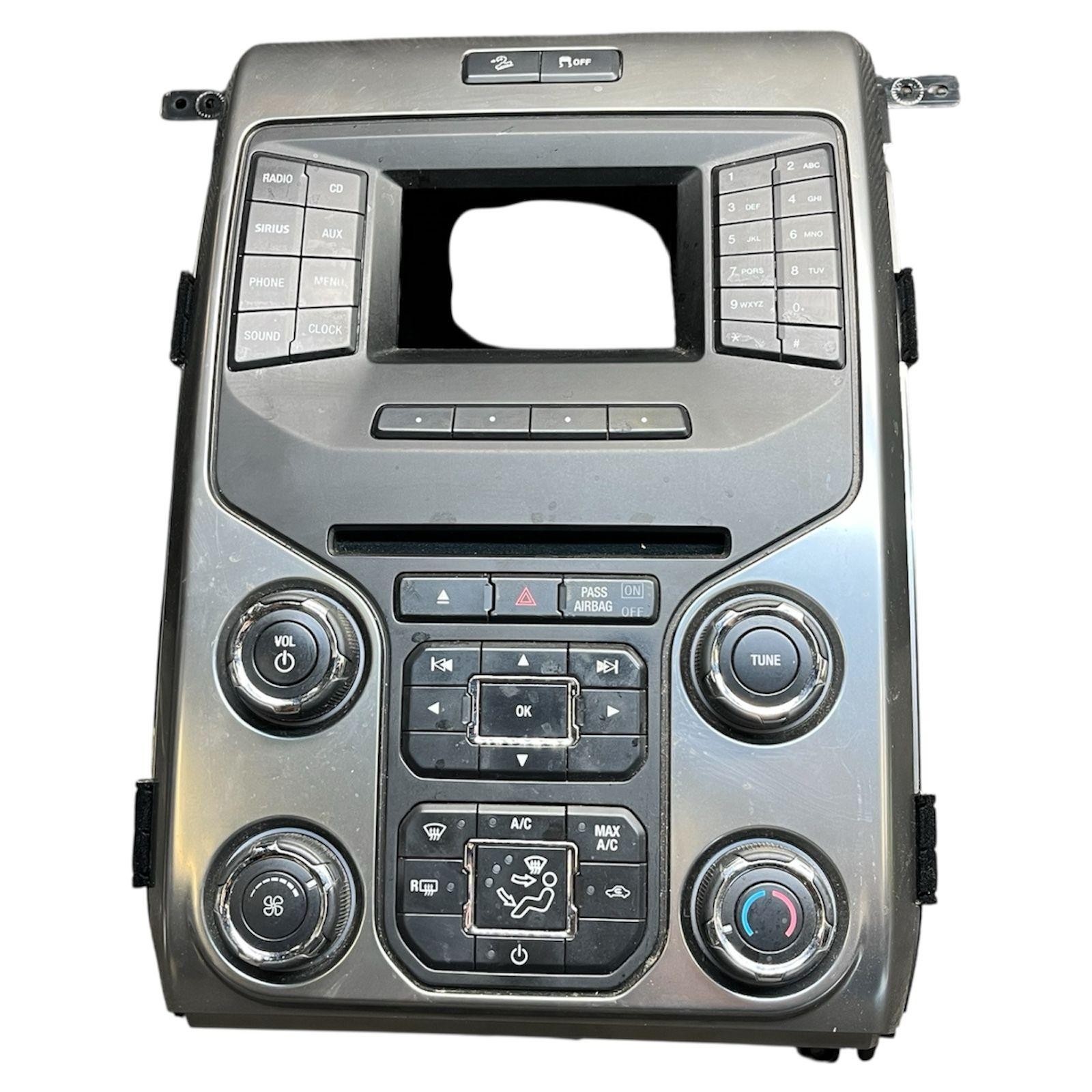 2013 Ford F150 4×4 Radio Control Panel/Temperature Control EL3T-18A802-BASMMM