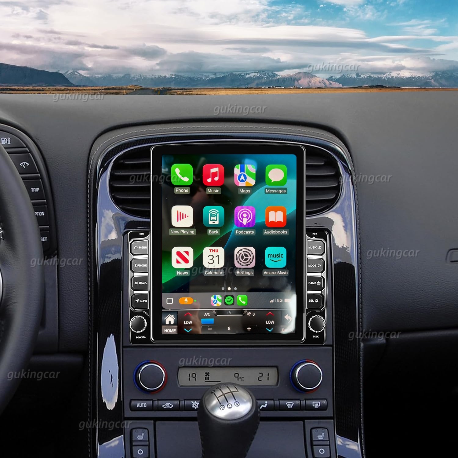 9.7″ For Chevrolet Corvette 2005-2013 Android 13 Carplay Car Stereo Radio GPS