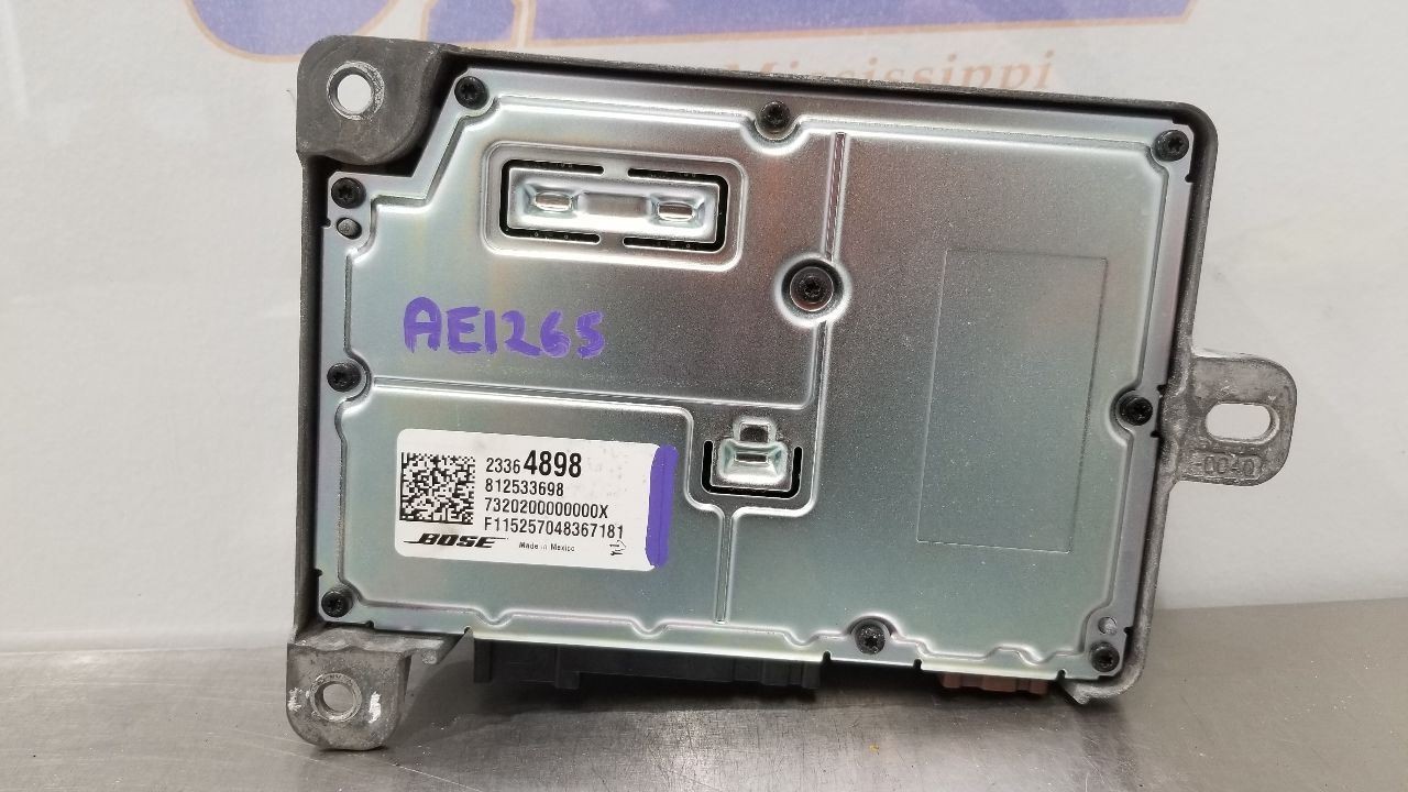 16 CHEVY SILVERADO 2500 HIGH COUNTRY RADIO AUDIO AMPLIFIER 23364898