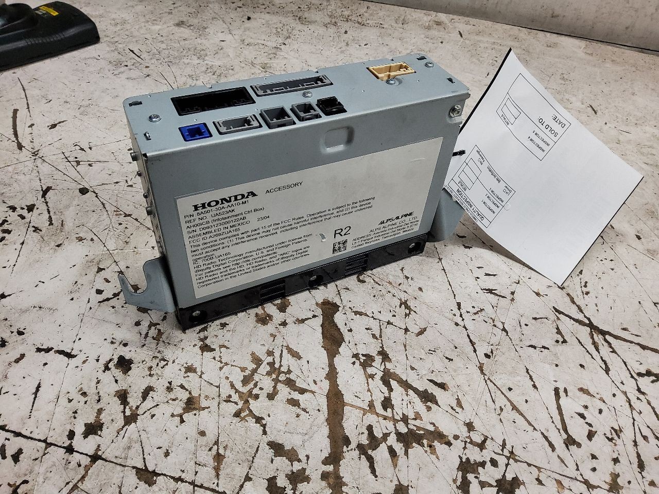 2023 2024 2025, Honda Accord, Audio Equipment Radio Receiver, PN: 8A50130AAA10M1