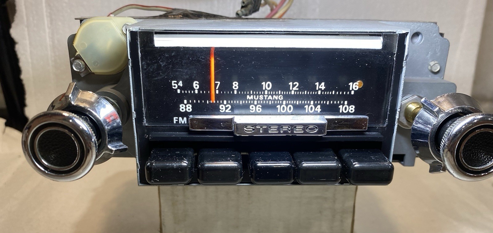 1971 Mustang Boss 351 AM FM Radio Restored