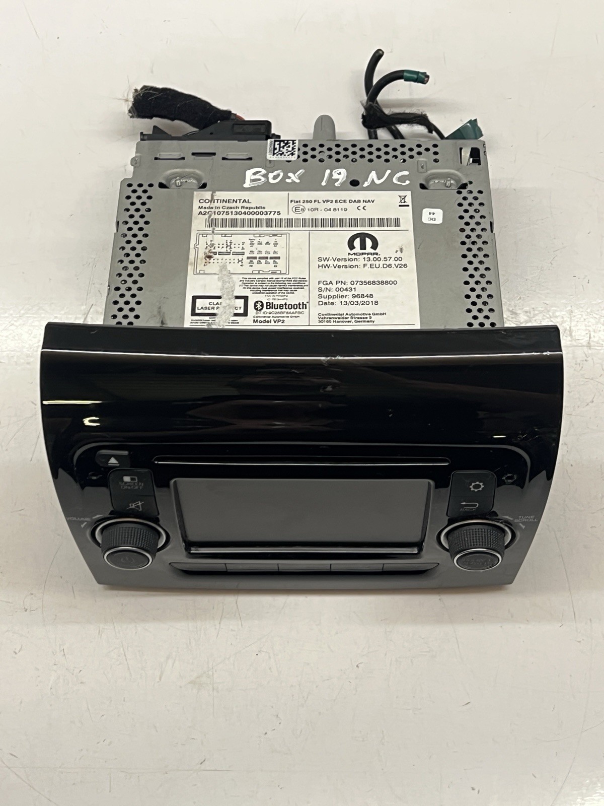 Sat Nav Stereo Cd Radio For Peugeot Boxer Citroen Relay 07356838800 VP2 2019