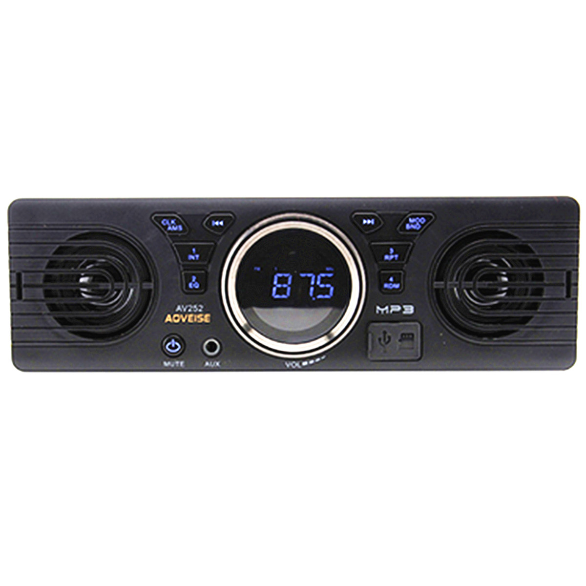 Single 1 Din Car Stereo Radio In-Dash MP3 Player Bluetooth AUX TF FM Receiver
